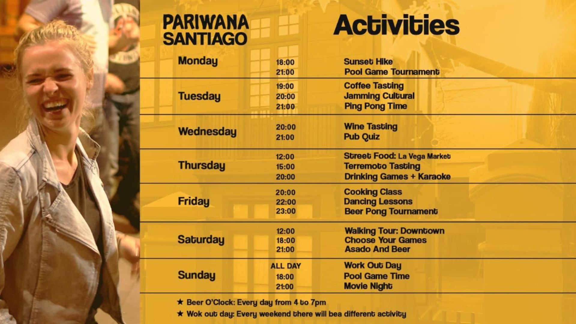 Pariwana Hostel Santiago (Adults Only) Exteriér fotografie